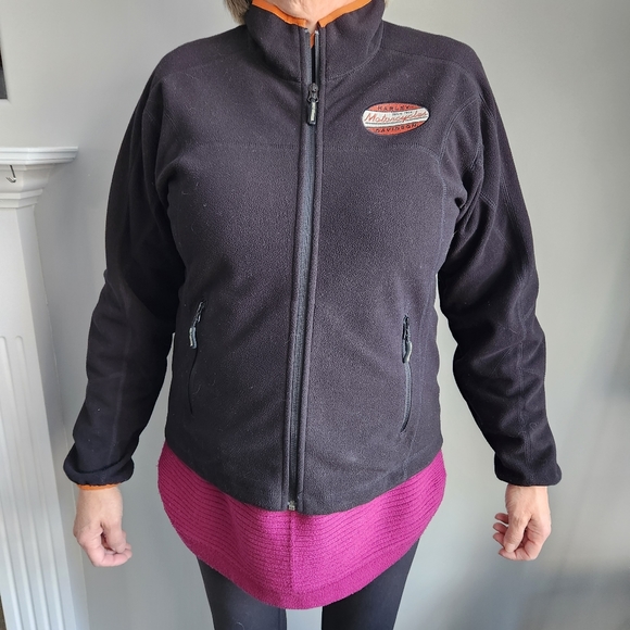 Harley Davidson fleece jacket LG - Picture 6 of 6